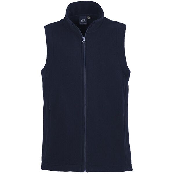 Biz Collection Ladies Plain Micro Fleece Vest Thumbnail