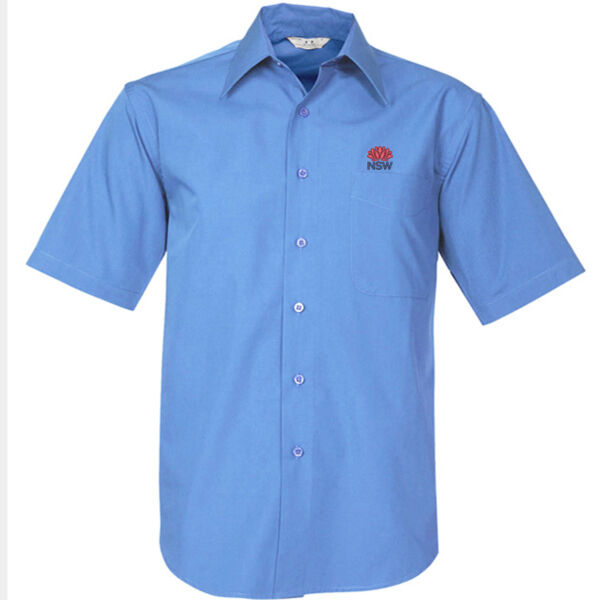 BIZ-SH715 MENS METRO SHORT SLEEVE SHIRT NSW Governemt Thumbnail