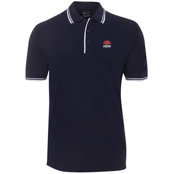 JBS-2CP Mens Contrast Polo NSW Government Thumbnail