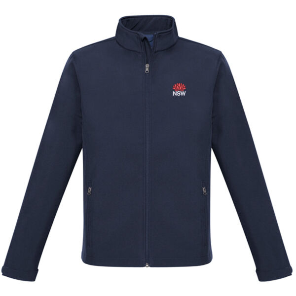 BIZ-J740M Mens Apex Lightweight Softshell Jacket NSW Government Thumbnail
