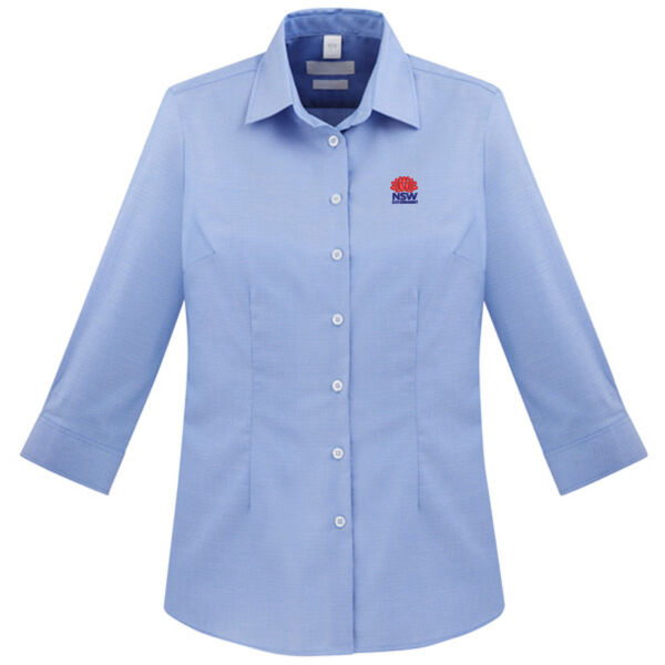 BIZ-S912LL Regent Ladies 3/4 Sleeve Shirt NSW Government Thumbnail