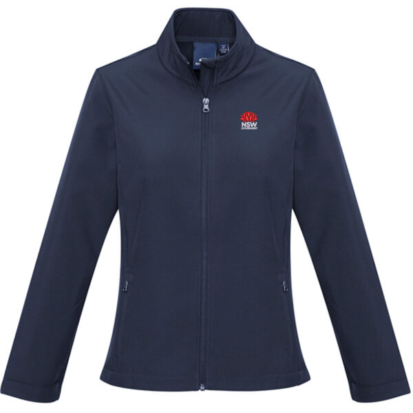 BIZ-J740L Ladies Apex Lightweight Softshell Jacket NSW Government Thumbnail