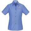 Biz Collection Ladies Chambray Shirt Short Sleeve Thumbnail