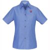 Biz Collection Ladies Chambray Shirt Short Sleeve Thumbnail